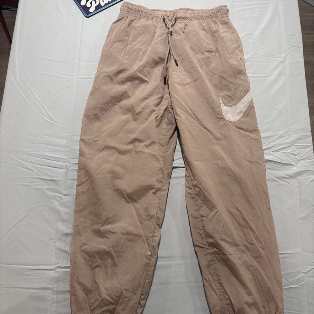 Nike Men's Tan and Pink Joggers-tracksuits